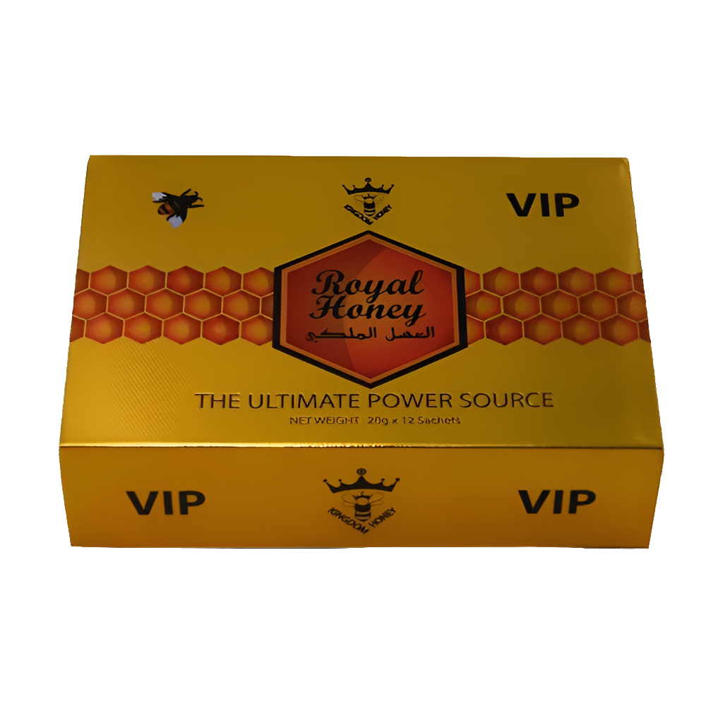 ORIGINAL ROYAL VIP HONEY (12 PACKS X 20 GRAMS)