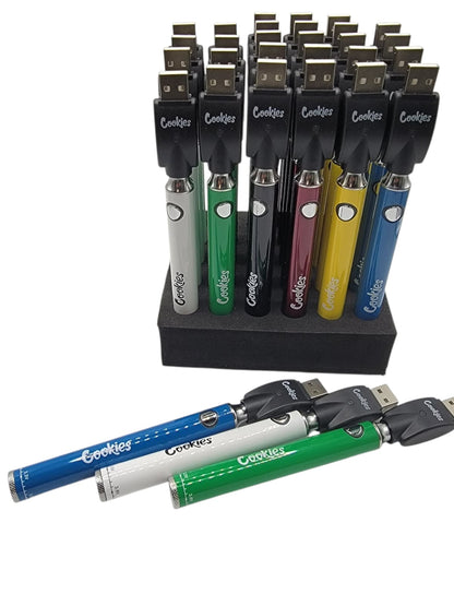 TWIST COOKIES / BACKWOODS SLIM PEN WITH CHARGER - 30CT