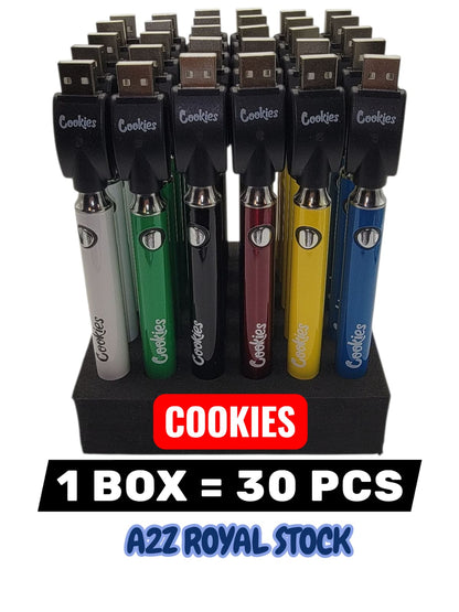 TWIST COOKIES / BACKWOODS SLIM PEN WITH CHARGER - 30CT