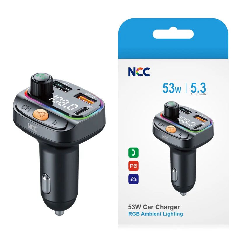 53W TurboCharge Car Adapter – Fast, Smart, Compact