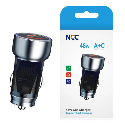 48W TurboCharge Car Adapter – Fast, Smart, Reliable