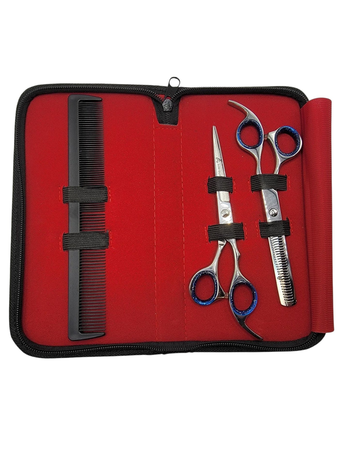 Barber Scissor Combo – 2 Scissors & 1 Comb | Hair Styling Essentials