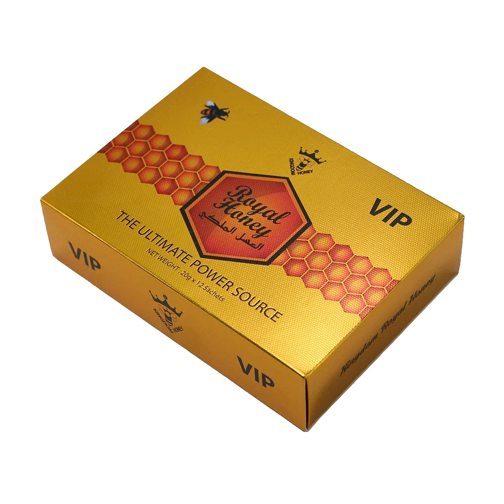 ORIGINAL ROYAL VIP HONEY (12 PACKS X 20 GRAMS)